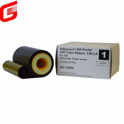 Retransfer Film DIC10539 para impressora Matica XID8100 YMCK Color Ribbon 1000 impressões