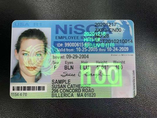 Faixa UV compatível para Hiti/Magicard/Evolis/Datacard/Zebra Series PVC ID Card Printer