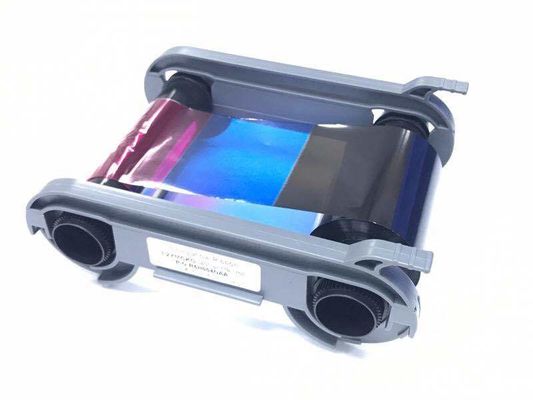 Excelente fita de cor YMCKO compatível com Evolis R5F008S13 para demandas de impressão em volume