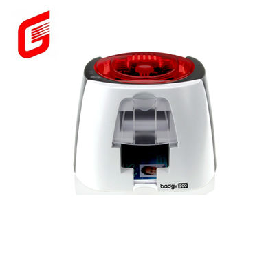 Experiência de Impressão de Cartão de Identificação de Alta Velocidade com Evolis Badgy 200 Impressora de PVC Single-Sided