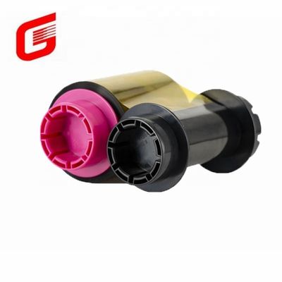 Impressora de cartão de identificação NISCA PR-C201 YMCK Compatível Retransfer Color Ribbon PR5002-R4C Modelo 500images