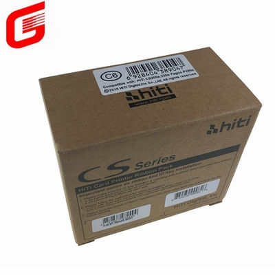 Impressora a cores Equipamento aplicável HITI CS200 YMCKO Faixa a cores completas 400 impressões/rolo
