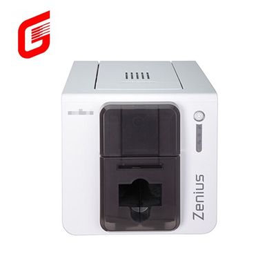 Evolis Zenius Impressora de cartões de identificação em PVC 195 x 205 x 315 mm Prints negros Velocidade de impressão 400-500cards/hora