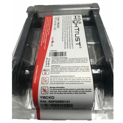 Evolis R5F008S141 Faixa de cores para cartões de largura de 12 mm e impressora Primacy/Zenius/Elypso