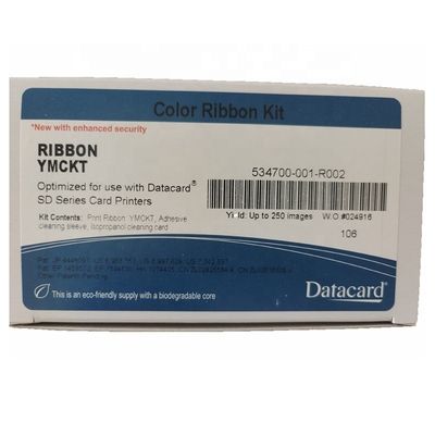 Datacard original SD160 impressora fita 534700-001-R002 para impressora de cartão