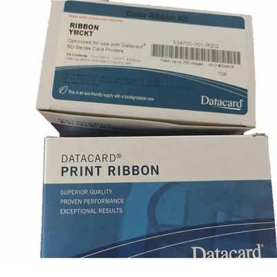 Datacard original SD160 impressora fita 534700-001-R002 para impressora de cartão