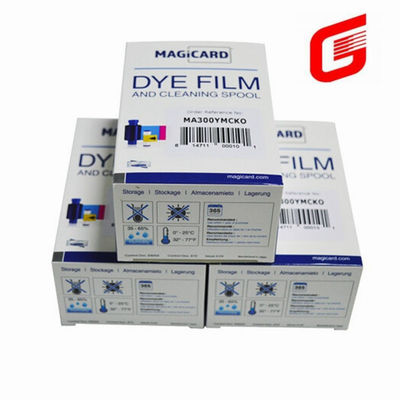Faixa de impressora Magicard original MA300 YMCKO Cor para impressora 300 impressões