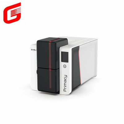 Impressora de cartão de identificação de PVC Evolis Primacy NFC com codificação de faixas magnéticas e interface USB