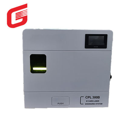 CPL300 Impressora Sistema de personalização de cores a laser Impressora a laser Cartão de identidade Máquina de escultura a laser