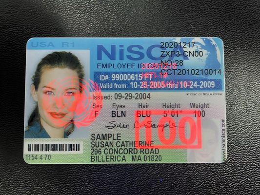 Zebra ZXP3 série UV impressão fita Vermelha cor a 1000prints 800033UV fita