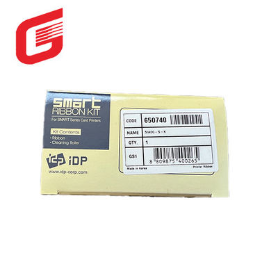 Fabrica original 650740 fita preta para IDP Smart-30 50 Impressora1200Impressos/rolo