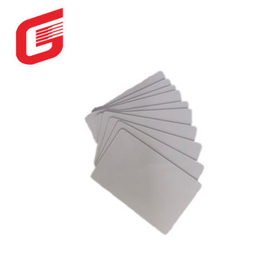 Venda personalizada CR80 plástico em branco teslin ic chip cartão cartão inteligente de negócios