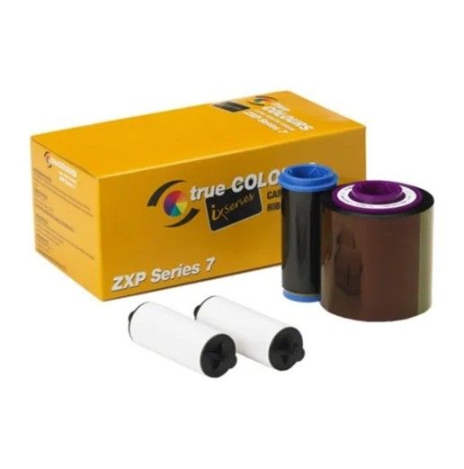 NO Mofo Privado Zebra YMCKO fita 800077-742 para ZXP série 7 impressora de cartões 750 imagens
