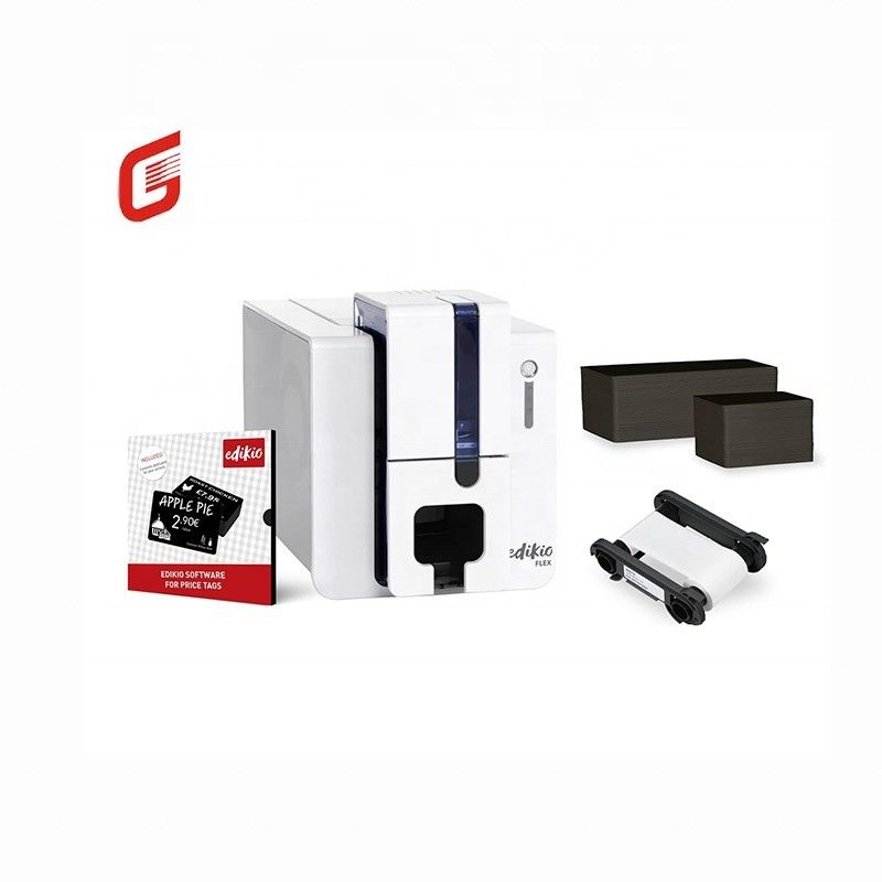 Evolis Edikio FLEX Tag Printer Name Card 12 pontos/mm 300dpi USB Ethernet para tags completos