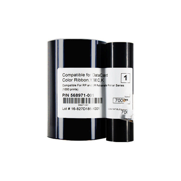 Alta compatibilidade Compatível DataCard YMCK Faixa de cor / Retransfer Film 568971-001