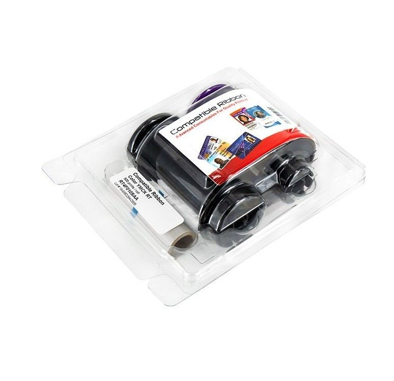 Evolis Avansia RT4F010SAA YMCK Faixa colorida RCL009NAA Faixa de impressora de filme de retransferência clara