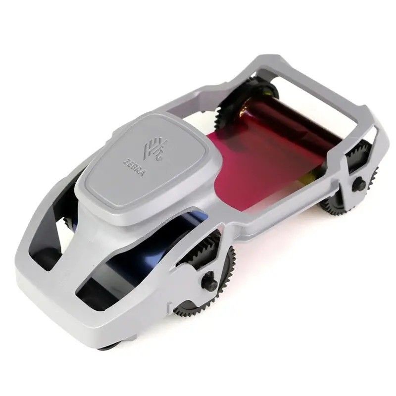 Impressões 200 Impressões/rolo YMCKO Faixa de cor para Zebra ZC100 Impressora de cartões 800300-250CN