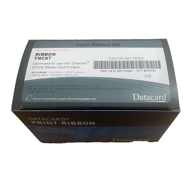 Datacard CP/CD Série Impressora Faixa YMCKT 500 Imagem para CD800 Impressora de cartão