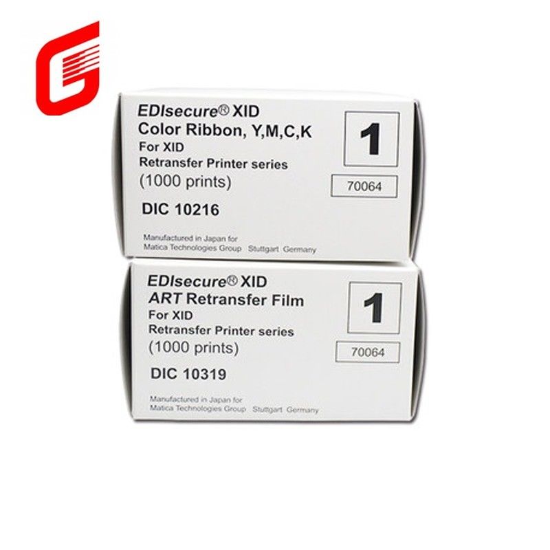 XID8300 Aplicável Original YMCK Faixa de Retransferência de Cor para a Impressora de Cartão de Identificação XID8600