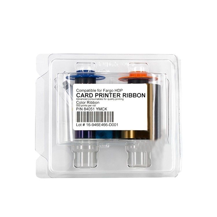 1 velocidade de impressão a cores HDP5000 YMCK fita a cores 84051 para Fargo HDP5000 impressora de cartão de identidade
