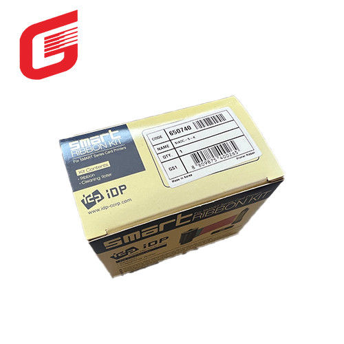 Fabrica original 650740 fita preta para IDP Smart-30 50 Impressora1200Impressos/rolo